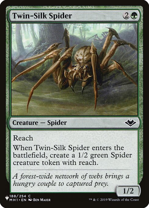 Twin-Silk Spider - Nonfoil