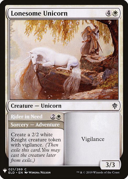 Lonesome Unicorn // Rider in Need - Nonfoil