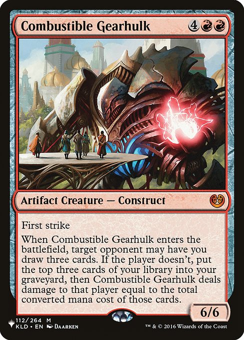 Combustible Gearhulk - Nonfoil