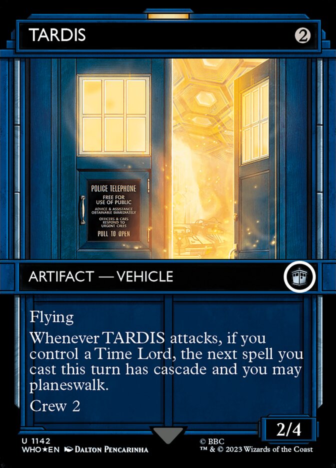 TARDIS (Showcase - Surge Foil)