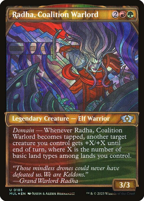 Radha, Coalition Warlord - Foil