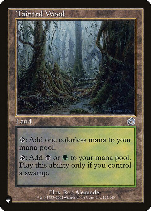 Tainted Wood - Nonfoil
