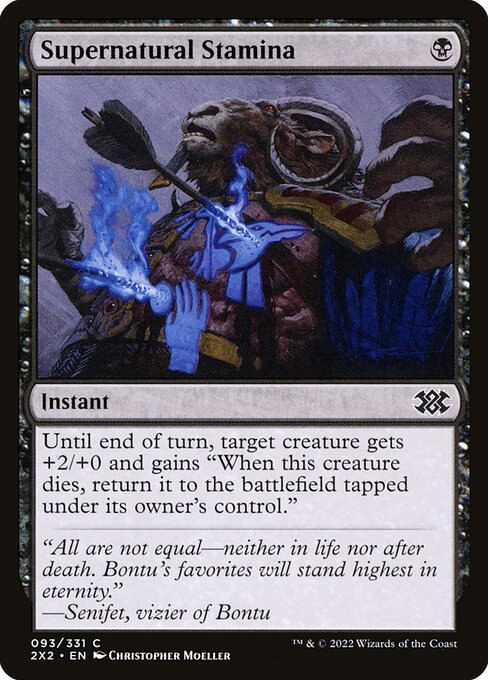 Supernatural Stamina - Nonfoil
