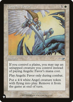 Angelic Favor (NEM-1)