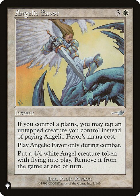 Angelic Favor - Nonfoil