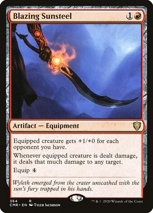 Blazing Sunsteel - Nonfoil