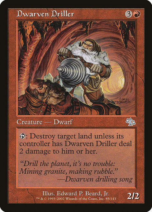 Dwarven Driller - Nonfoil