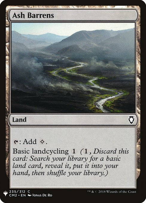 Ash Barrens - Nonfoil