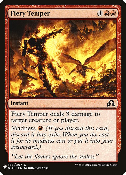 Fiery Temper - Nonfoil
