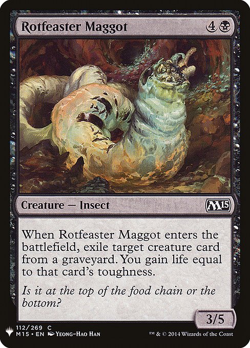 Rotfeaster Maggot - Nonfoil