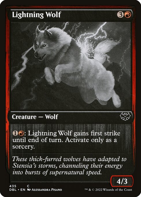 Lightning Wolf - Nonfoil