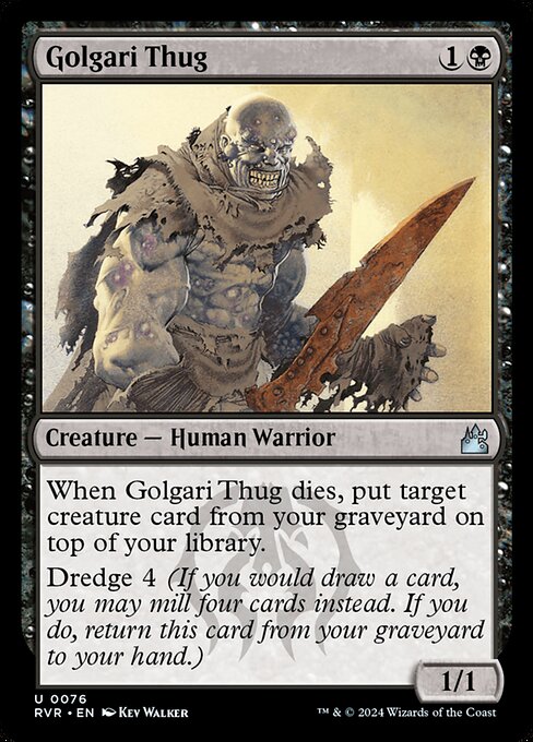 Golgari Thug - Nonfoil