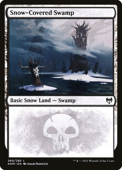 Snow-Covered Swamp (KHM-280)