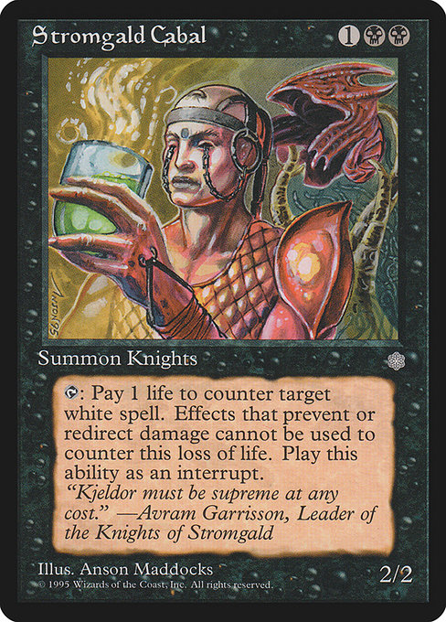 Stromgald Cabal - Nonfoil