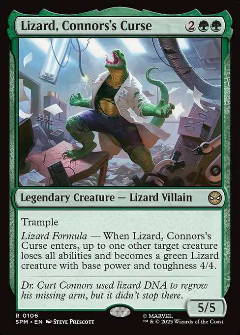 Lizard, Connors's Curse - Nonfoil