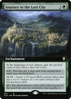 Journey to the Lost City (Extended Art)