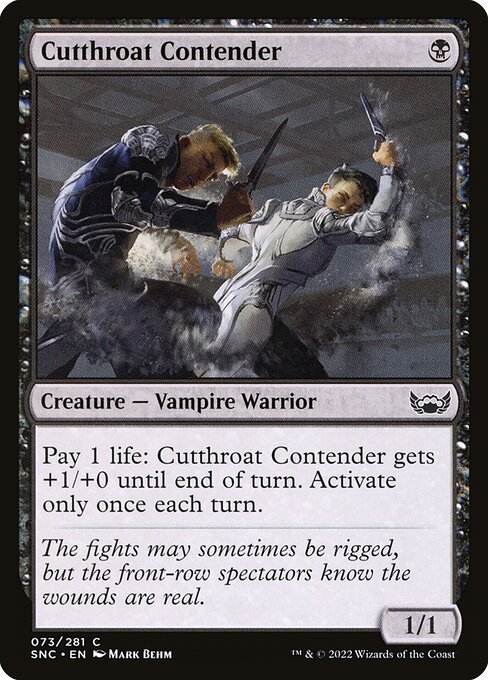 Cutthroat Contender - Nonfoil