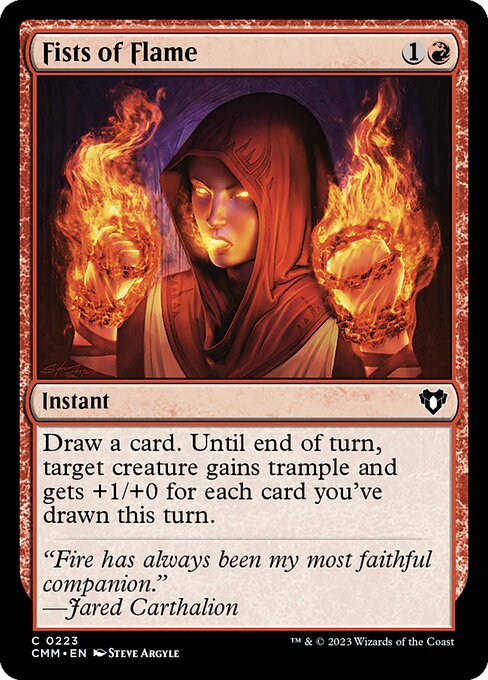 Fists of Flame - Nonfoil
