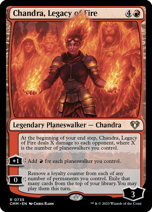 Chandra, Legacy of Fire - Nonfoil