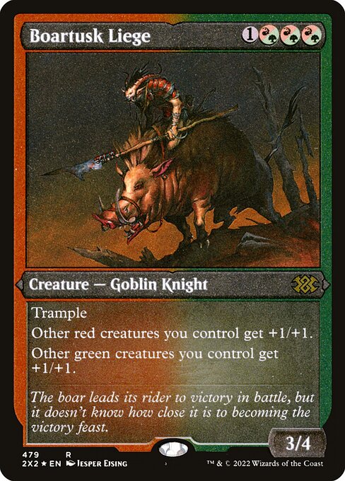 Boartusk Liege - Etched