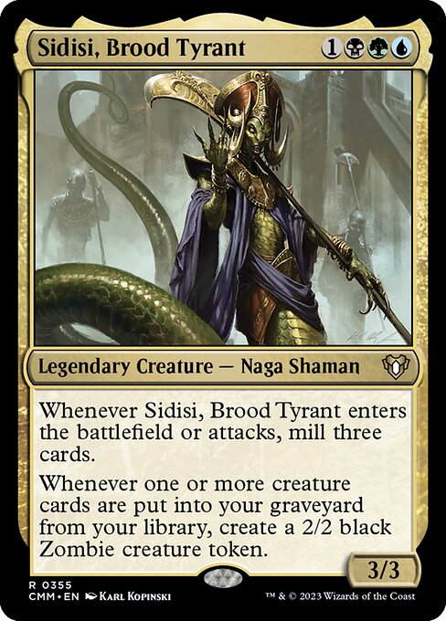 Sidisi, Brood Tyrant - Nonfoil