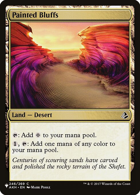 Painted Bluffs - Nonfoil