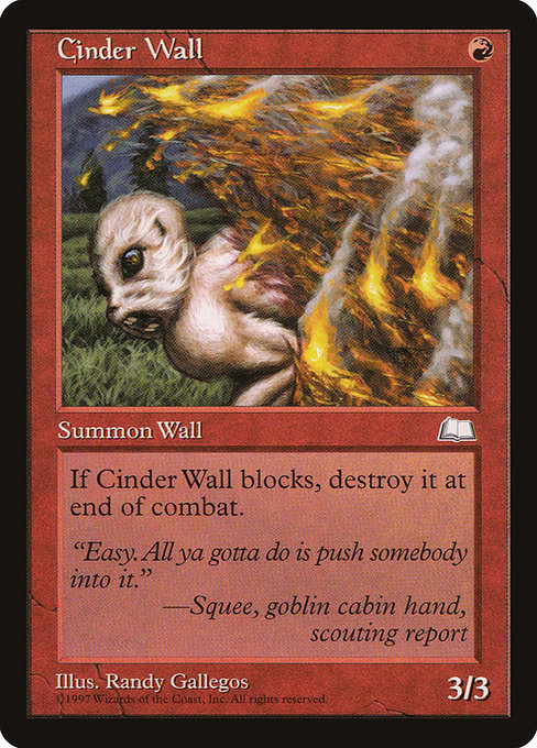 Cinder Wall - Nonfoil