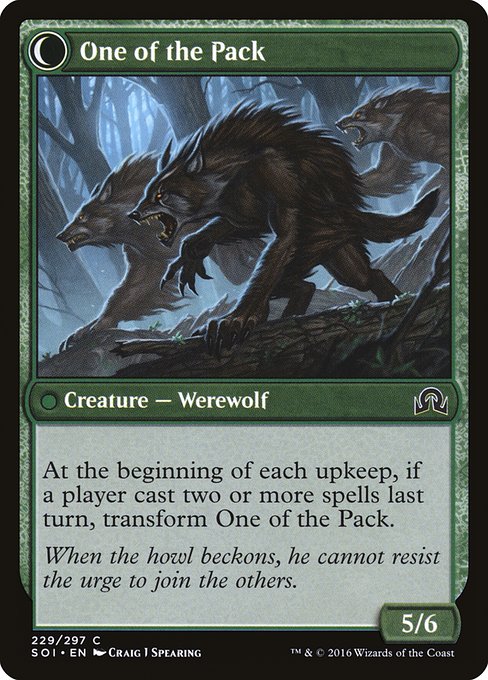 One of the Pack (back)