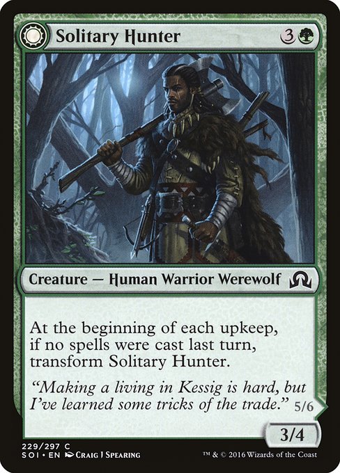Solitary Hunter // One of the Pack - Nonfoil