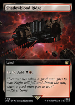 Shadowblood Ridge (Extended Art - Surge Foil)
