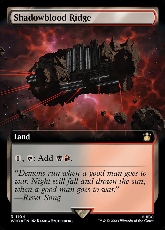 Shadowblood Ridge (Extended Art - Surge Foil)