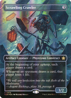 Scrawling Crawler (Borderless - Mana Foil)