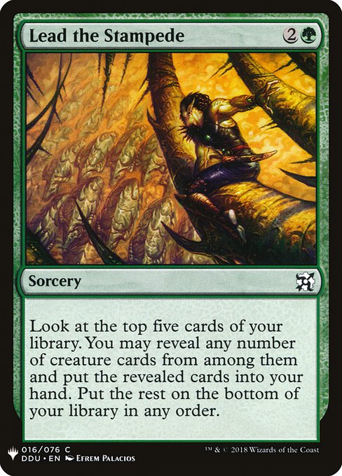 Lead the Stampede - Nonfoil