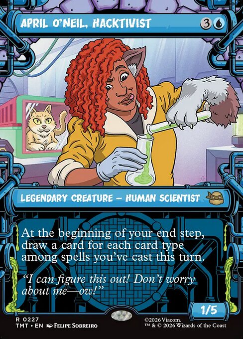April O'Neil, Hacktivist - Nonfoil