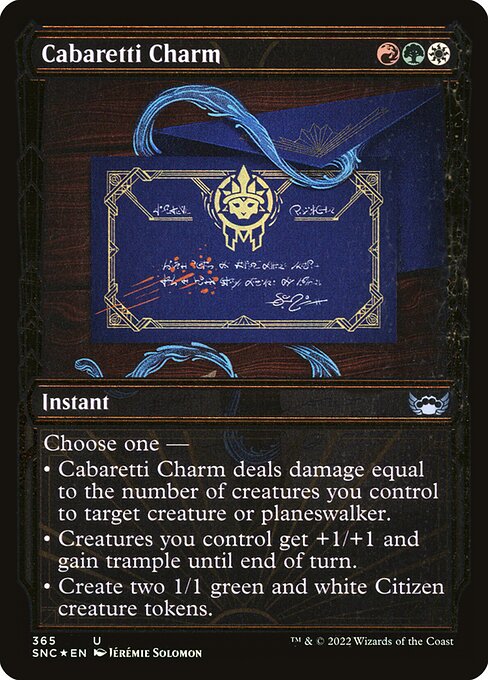 Cabaretti Charm - Foil