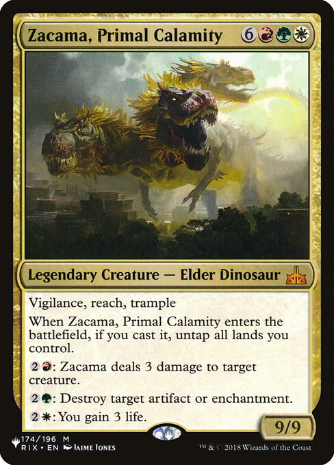 Zacama, Primal Calamity - Nonfoil