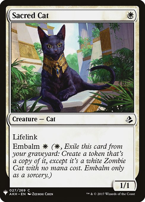 Sacred Cat - Nonfoil