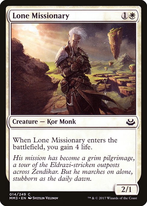 Lone Missionary - Nonfoil