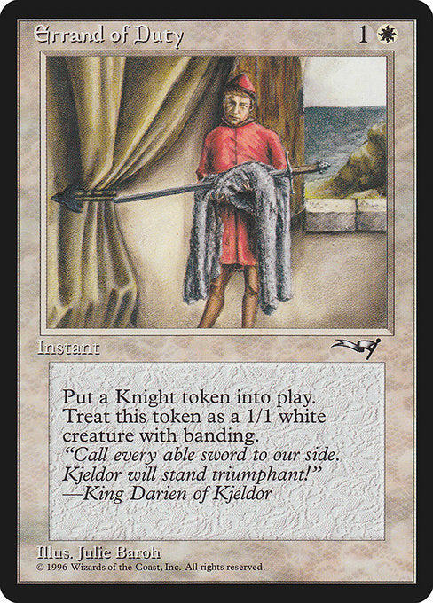 Errand of Duty - Nonfoil