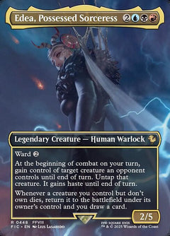 Edea, Possessed Sorceress (Borderless - Scene)