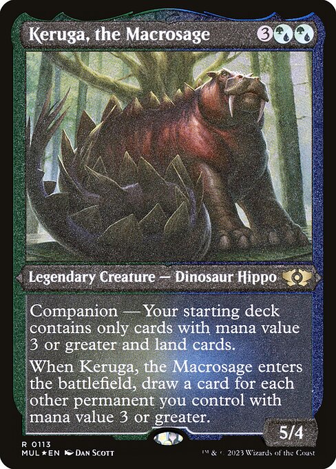 Keruga, the Macrosage - Etched