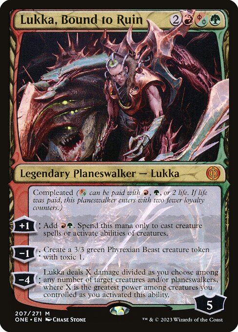 Lukka, Bound to Ruin - Nonfoil