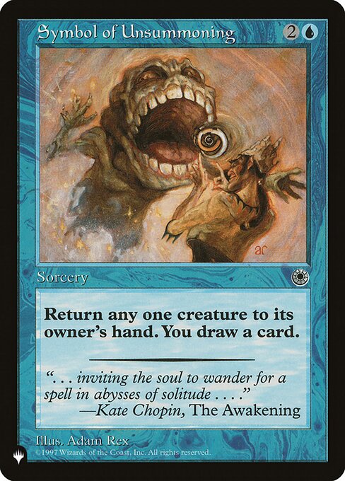 Symbol of Unsummoning - Nonfoil