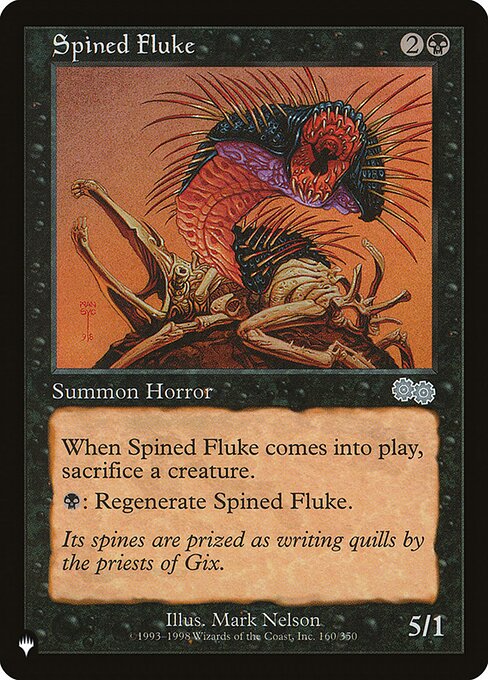 Spined Fluke - Nonfoil
