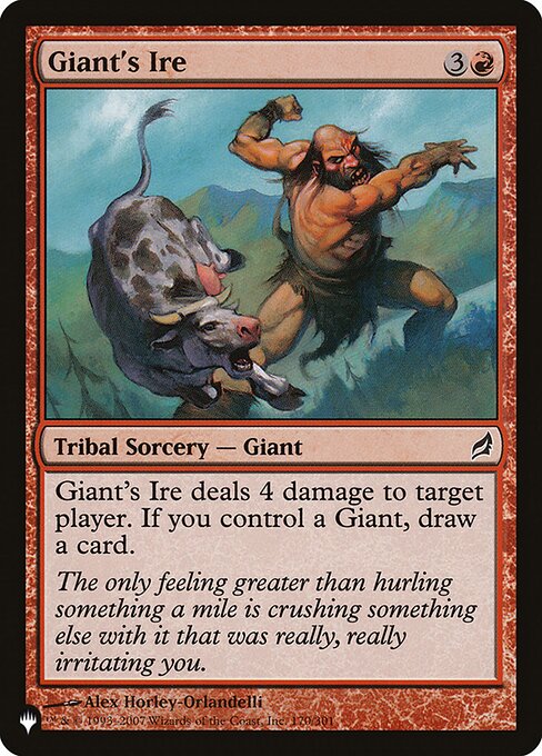 Giant's Ire - Nonfoil