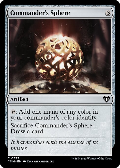 Commander's Sphere - Nonfoil