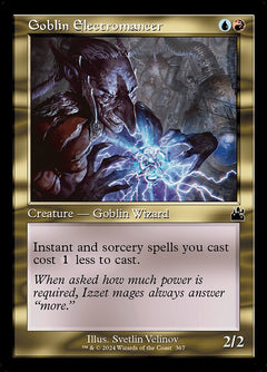 Goblin Electromancer (Retro Frame)