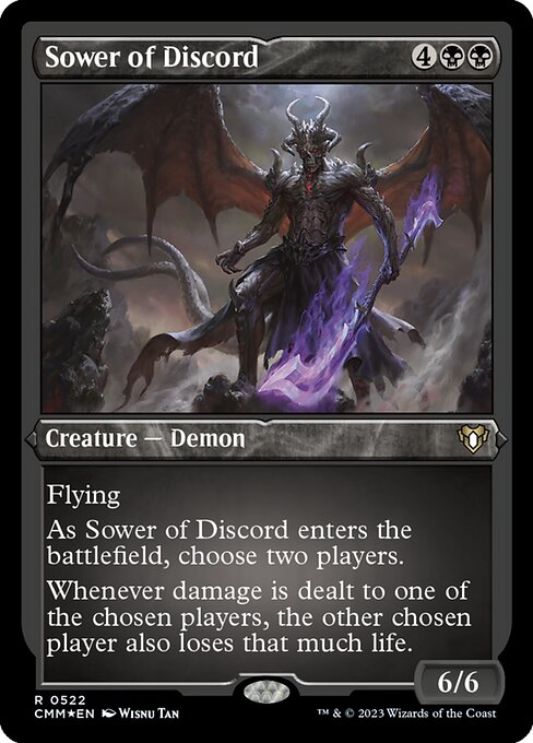 Sower of Discord - Etched