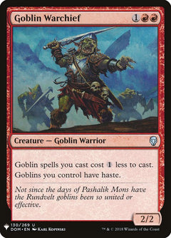 Goblin Warchief (DOM-130)