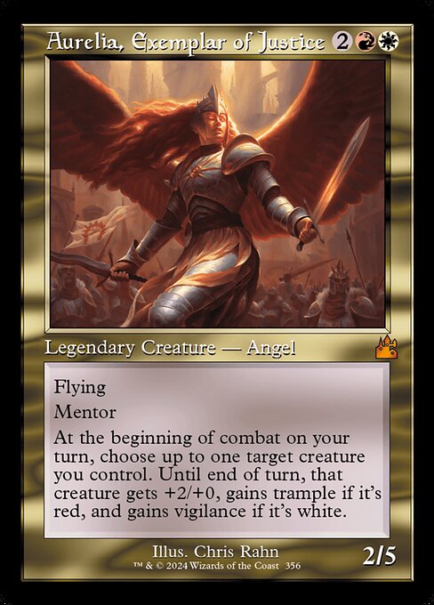 Aurelia, Exemplar of Justice - Nonfoil